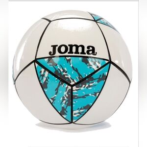 Joma White and Blue Soccer Ball